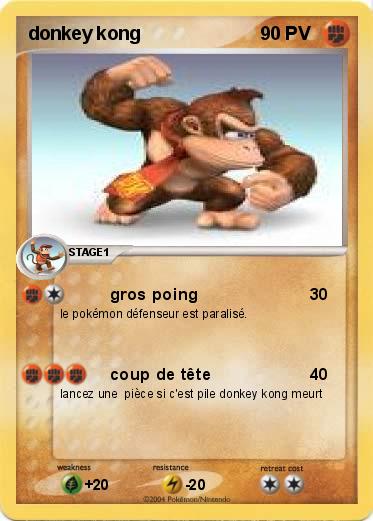 Pokemon donkey kong