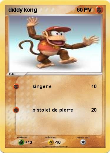 Pokemon diddy kong