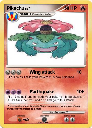 Pokemon Pikachu