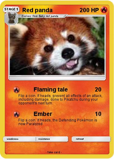 Pokemon Red panda