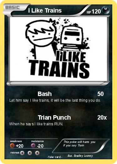 Pokemon I Like Trains