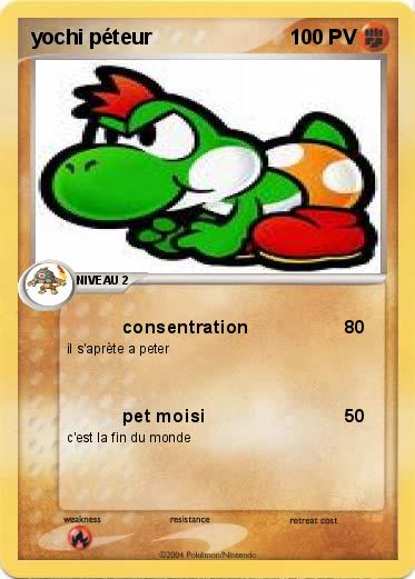 Pokemon yochi péteur 