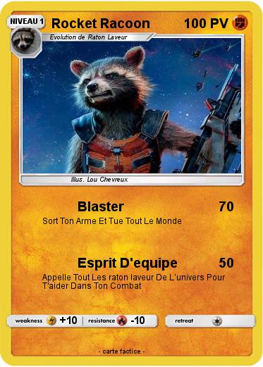 Pokemon Rocket Racoon