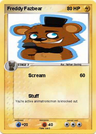 Pokemon Freddy Fazbear