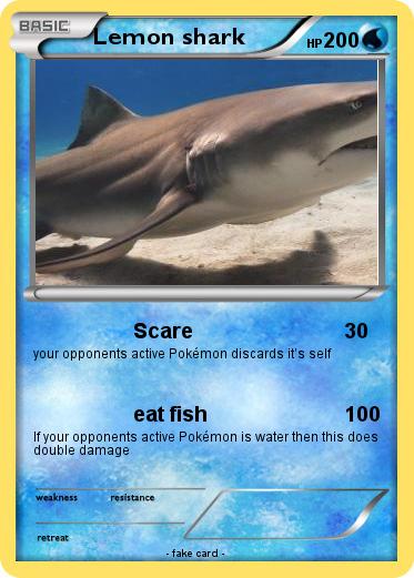 Pokemon Lemon shark