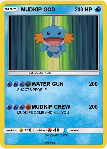 Pokemon MUDKIP GOD