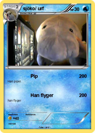 Pokemon sjöko/ urf