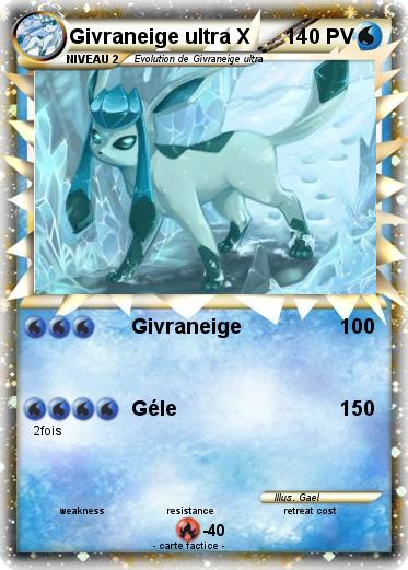 Pokemon Givraneige ultra X