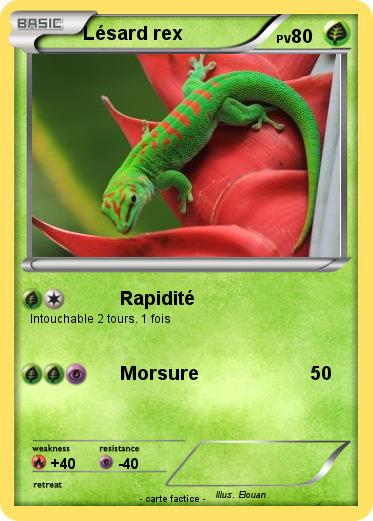 Pokemon Lésard rex