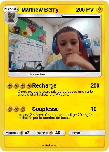 Pokemon Matthew Berry