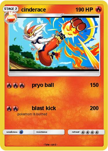 Pokemon cinderace