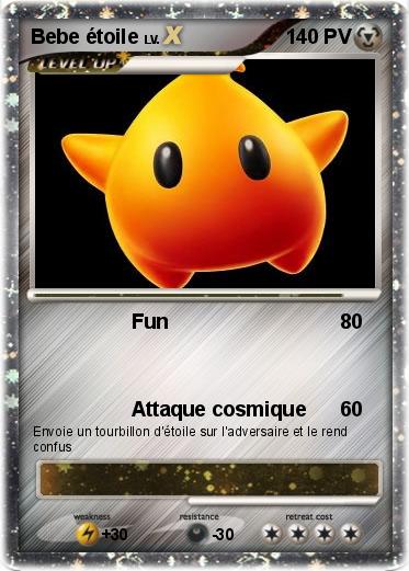 Pokemon Bebe étoile