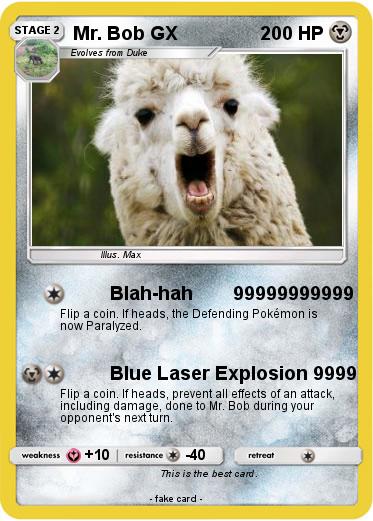 Pokemon Mr. Bob GX