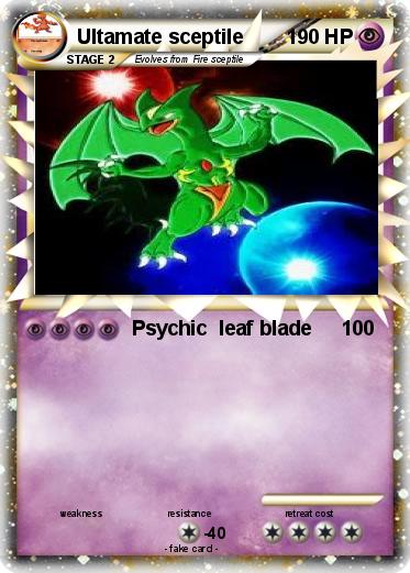 Pokemon Ultamate sceptile