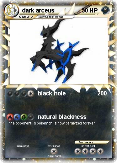 Pokemon dark arceus