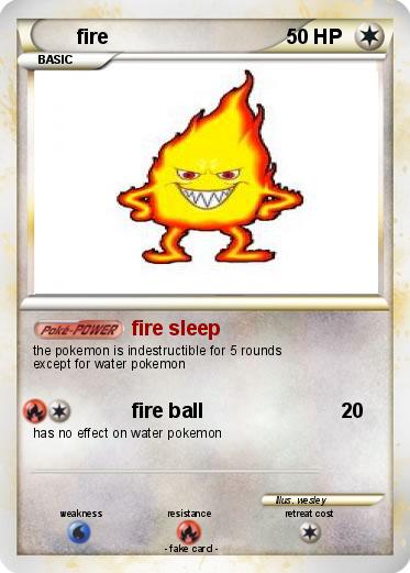 Pokemon fire