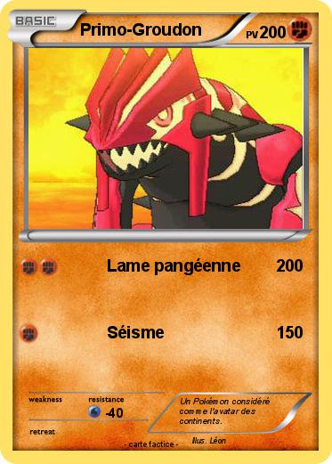 Pokemon Primo-Groudon