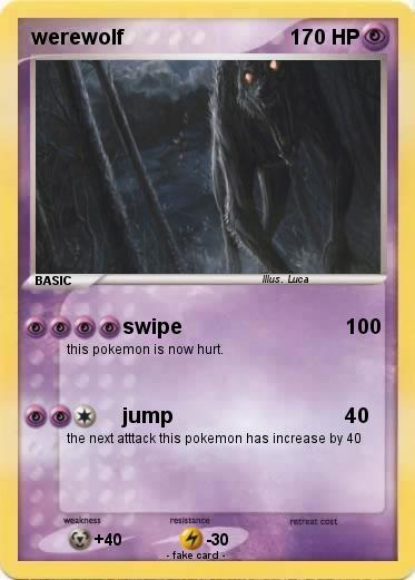 Pokemon werewolf