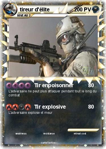 Pokemon tireur d'élite