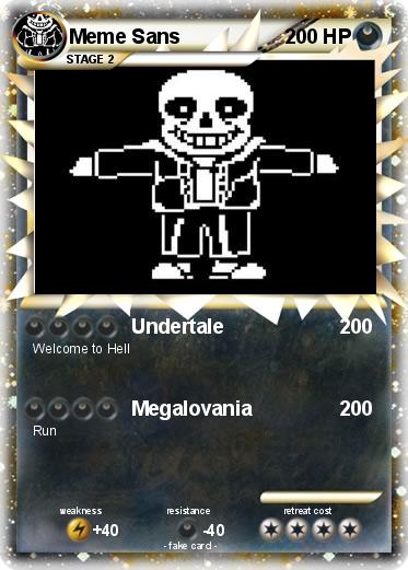 Pokemon Meme Sans