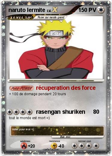 Pokemon naruto lermite