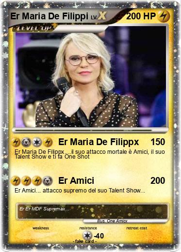Pokemon Er Maria De Filippi