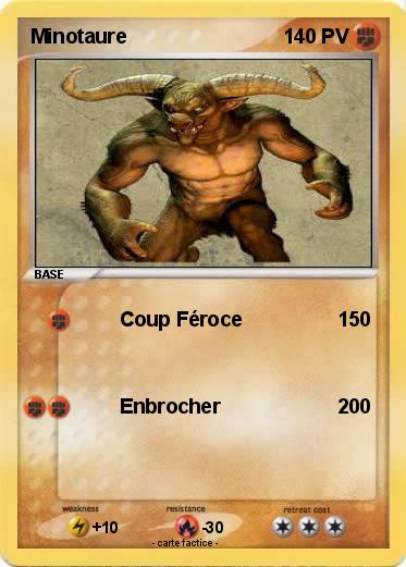 Pokemon Minotaure