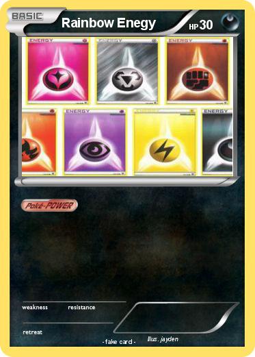 Pokemon Rainbow Enegy