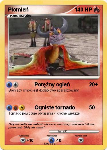 Pokemon Płomień