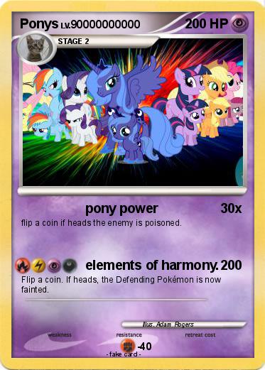 Pokemon Ponys