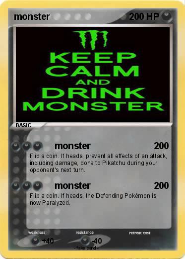 Pokemon monster