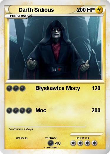 Pokemon Darth Sidious