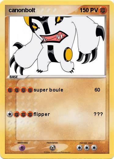 Pokemon canonbolt 
