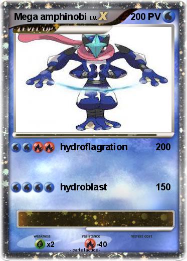 Pokemon Mega amphinobi