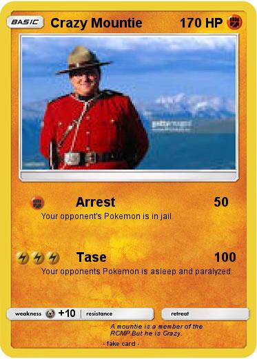 Pokemon Crazy Mountie