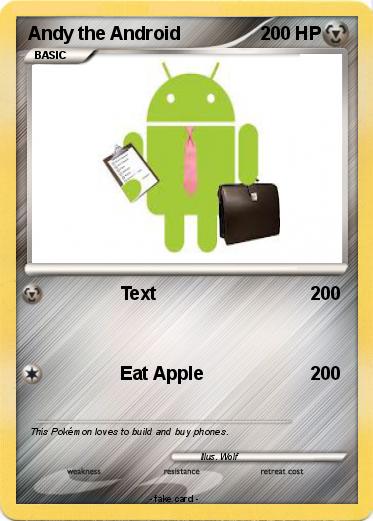 Pokemon Andy the Android