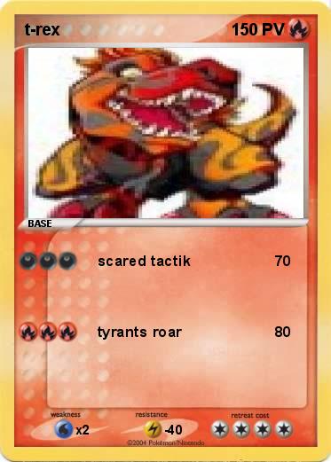 Pokemon t-rex