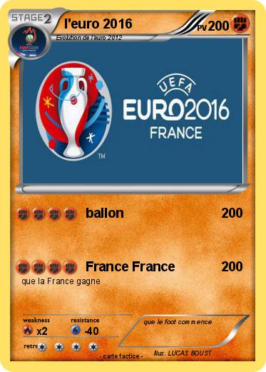 Pokemon l'euro 2016