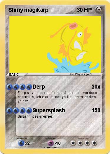 Pokemon Shiny magikarp
