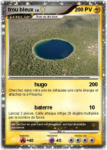 Pokemon trou bleux
