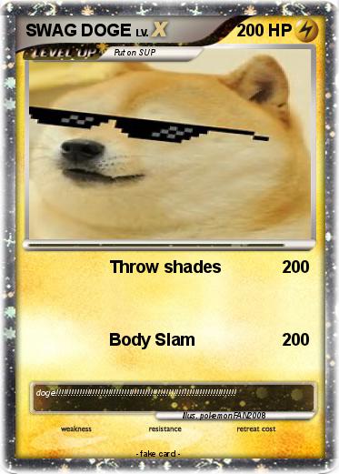 Pokemon SWAG DOGE