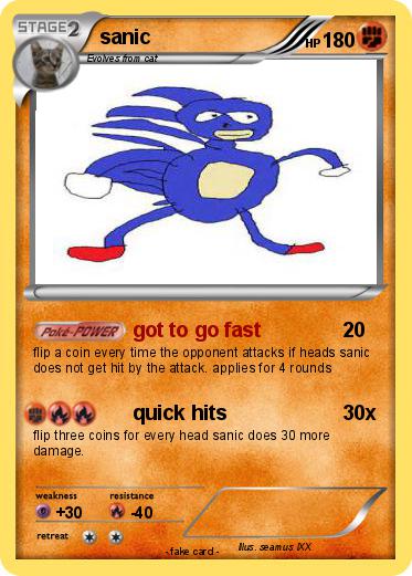 Pokemon sanic