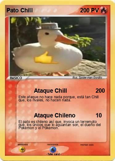 Pokemon Pato Chill
