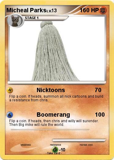 Pokemon Micheal Parks