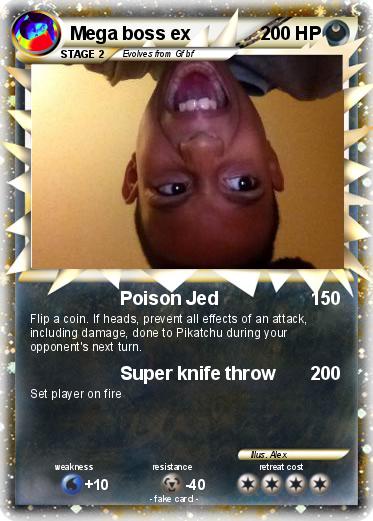Pokemon Mega boss ex