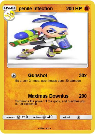 Pokemon penile infection