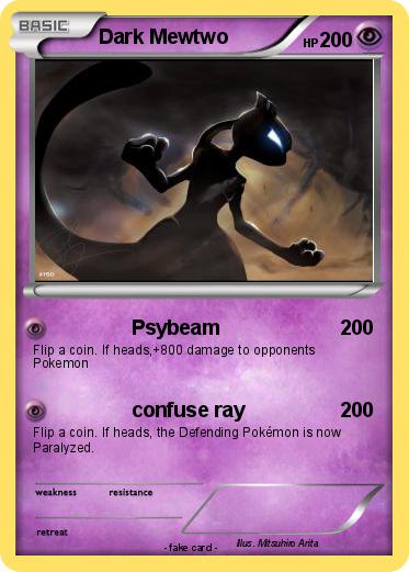 Pokemon Dark Mewtwo