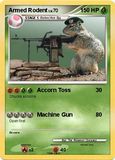 Pokemon Armed Rodent