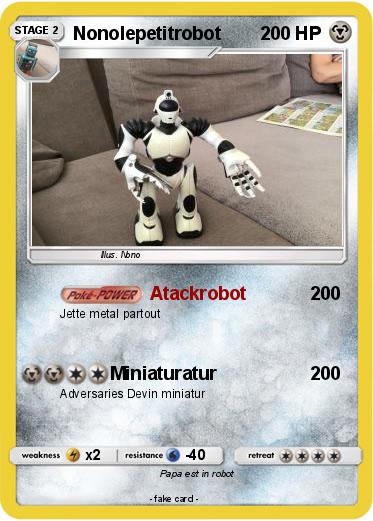 Pokemon Nonolepetitrobot