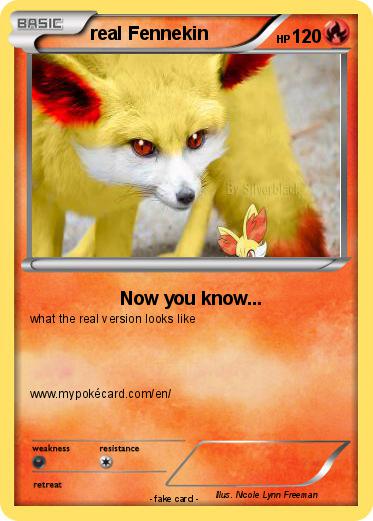 Pokemon real Fennekin